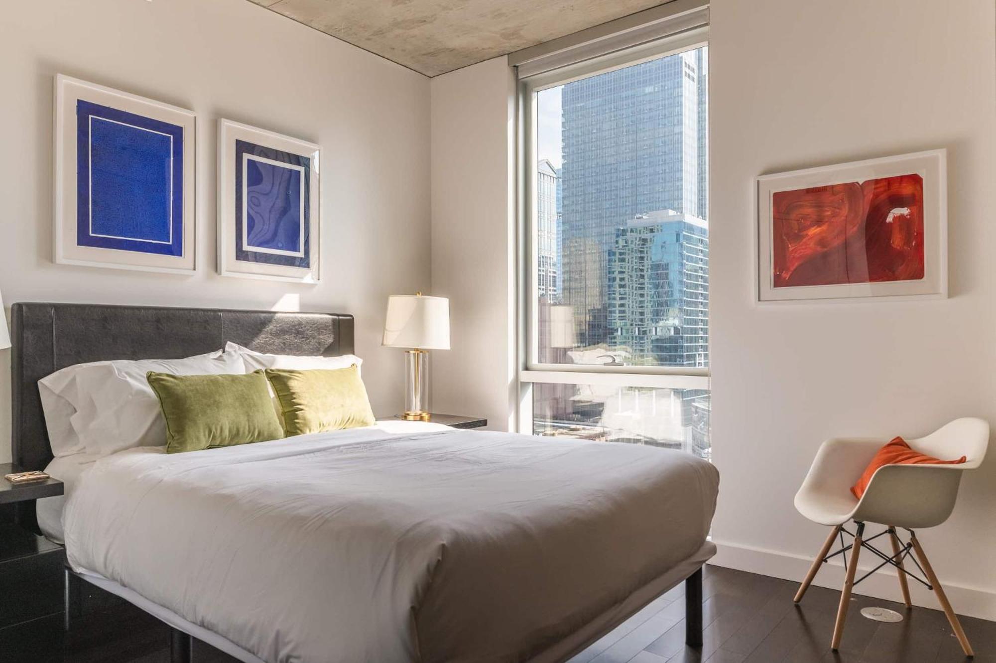 2Br Elegant Premium Suite With Balcony & Sweeping City Views Chicago Exteriör bild