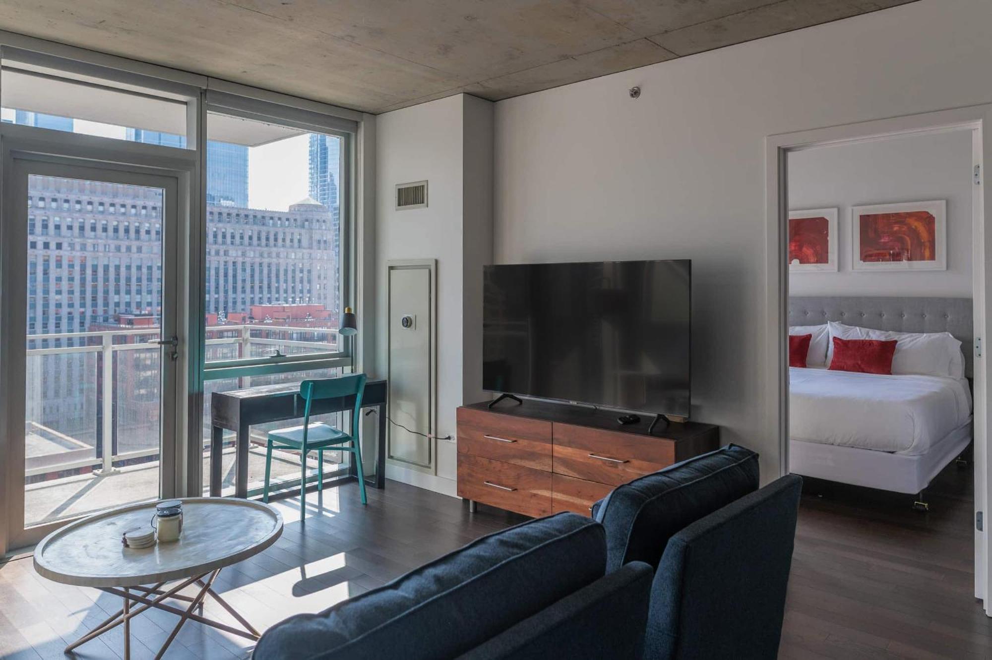 2Br Elegant Premium Suite With Balcony & Sweeping City Views Chicago Exteriör bild